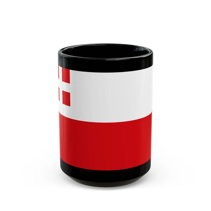 Flag of Utrecht Netherlands - Black Coffee Mug-15oz-Go Mug Yourself