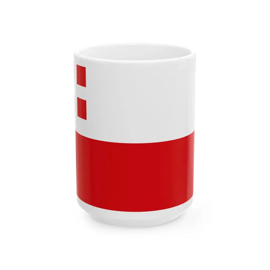 Flag of Utrecht Netherlands - White Coffee Mug 15oz - Go Mug Yourself