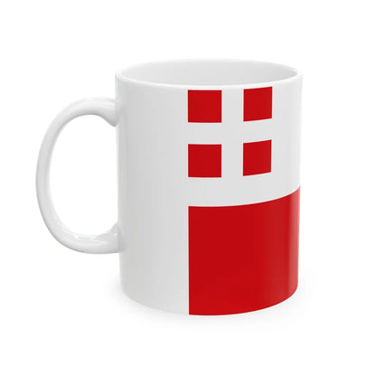 Flag of Utrecht Netherlands - White Coffee Mug-Go Mug Yourself