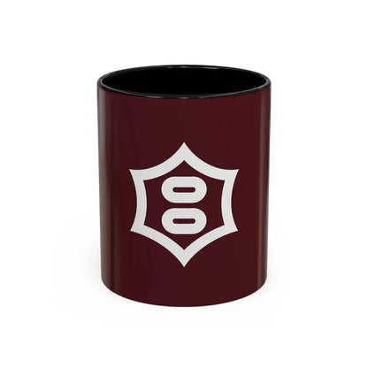 Flag of Utsunomiya Tochigi Japan - Accent Coffee Mug 11oz Black - Go Mug Yourself