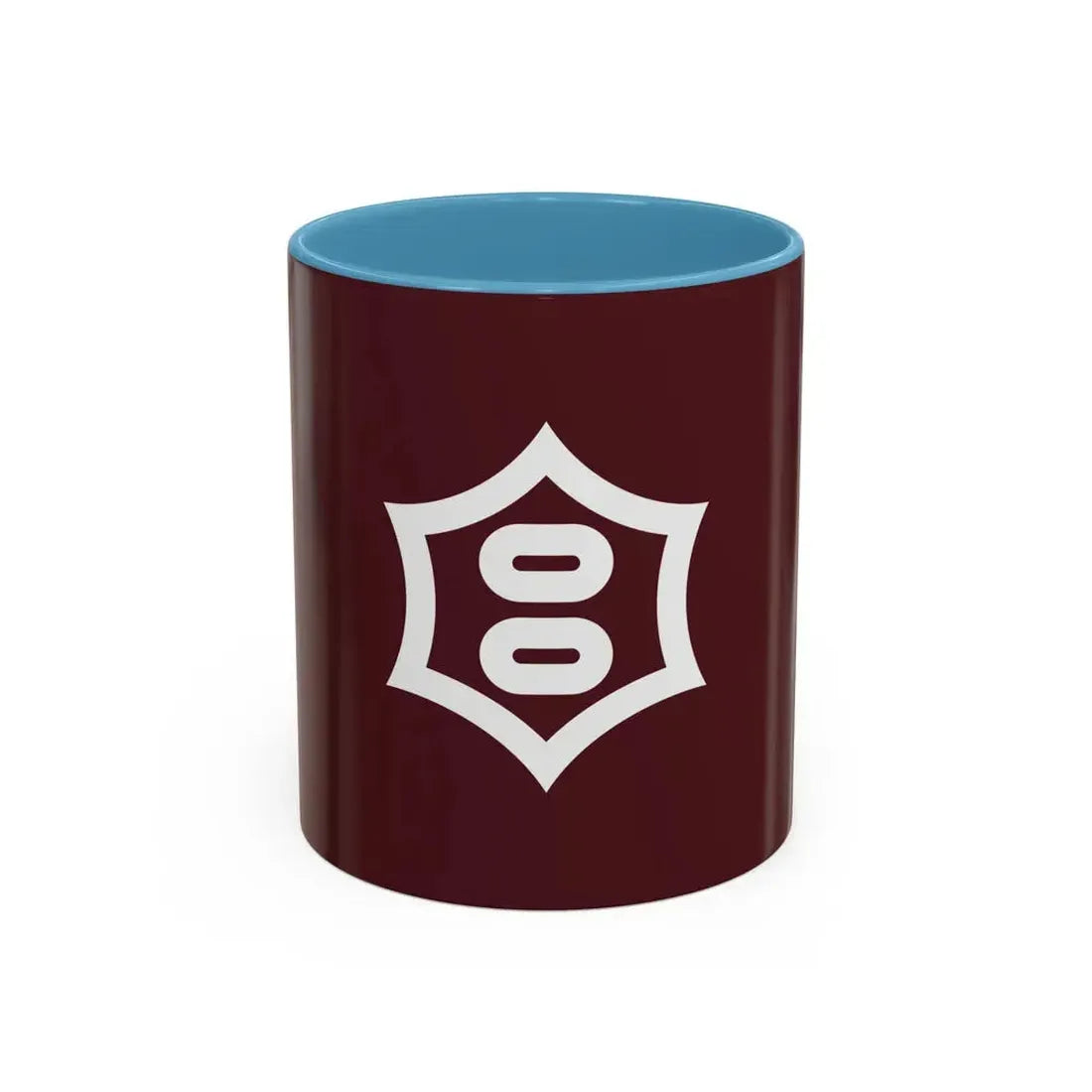 Flag of Utsunomiya Tochigi Japan - Accent Coffee Mug 11oz Light Blue - Go Mug Yourself