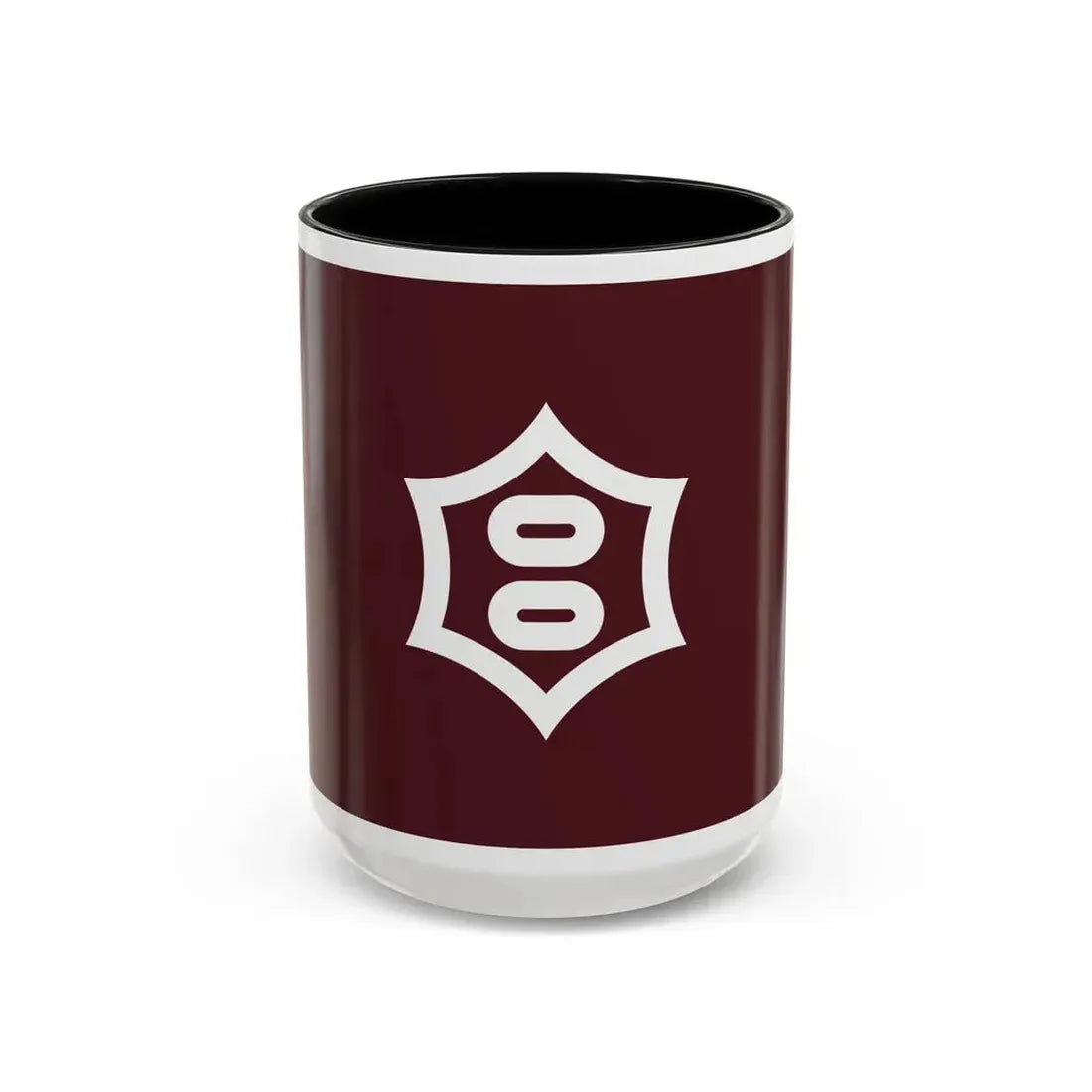 Flag of Utsunomiya Tochigi Japan - Accent Coffee Mug 15oz Black - Go Mug Yourself