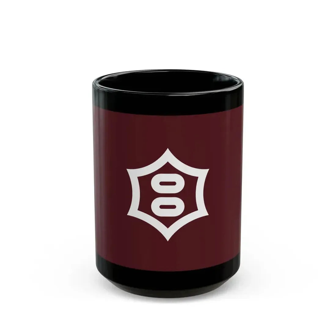 Flag of Utsunomiya Tochigi Japan - Black Coffee Mug 15oz - Go Mug Yourself