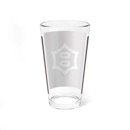 Flag of Utsunomiya Tochigi Japan - Pint Glass 16oz - Go Mug Yourself