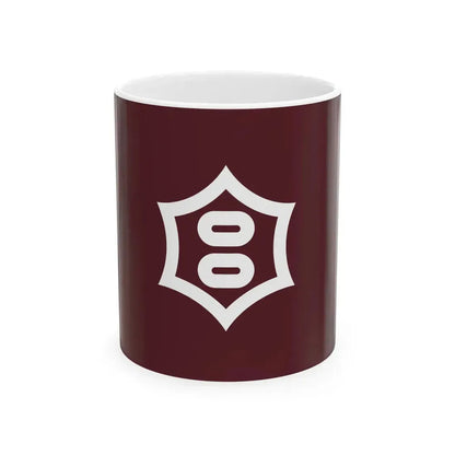 Flag of Utsunomiya Tochigi (Japan) White Coffee Mug 11oz - Go Mug Yourself