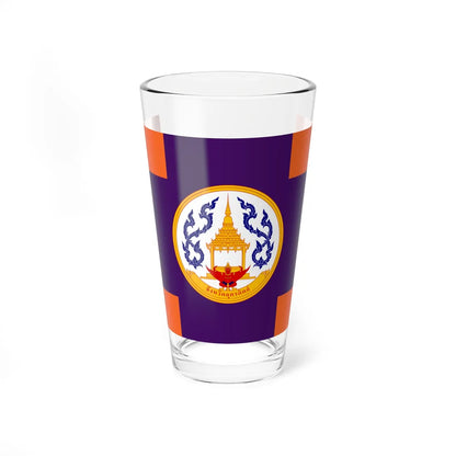 Flag of Uttaradit (Thailand) Pint Glass 16oz 16oz - Go Mug Yourself