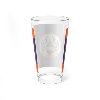 Flag of Uttaradit (Thailand) Pint Glass 16oz - Go Mug Yourself