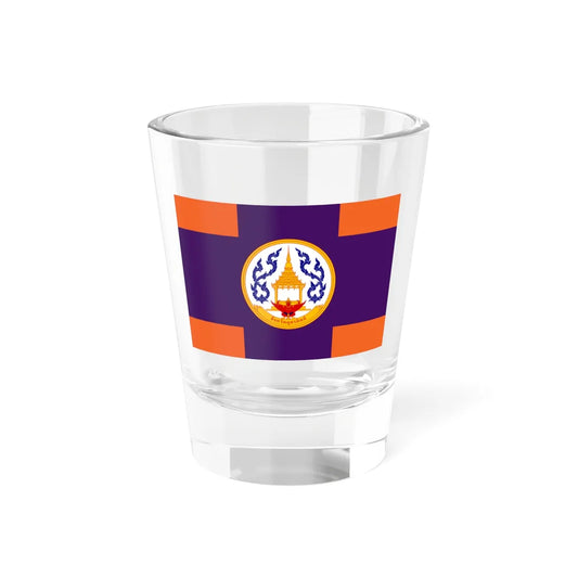 Flag of Uttaradit (Thailand) Shot Glass 1.5oz 1.5oz - Go Mug Yourself