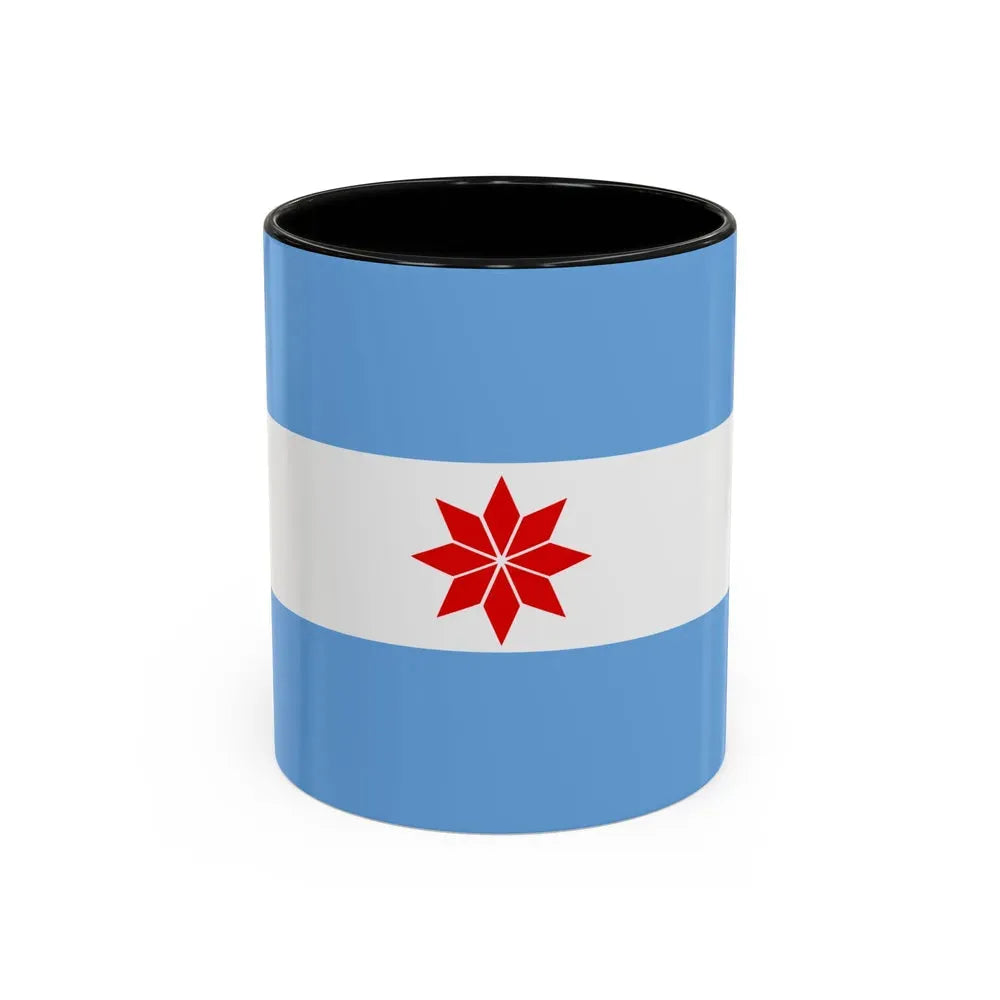 Flag of Uturuncos - Accent Coffee Mug 11oz Black - Go Mug Yourself