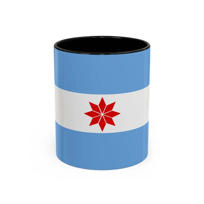 Flag of Uturuncos - Accent Coffee Mug 11oz Black - Go Mug Yourself