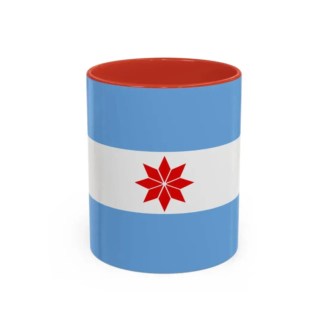 Flag of Uturuncos - Accent Coffee Mug 11oz Red - Go Mug Yourself
