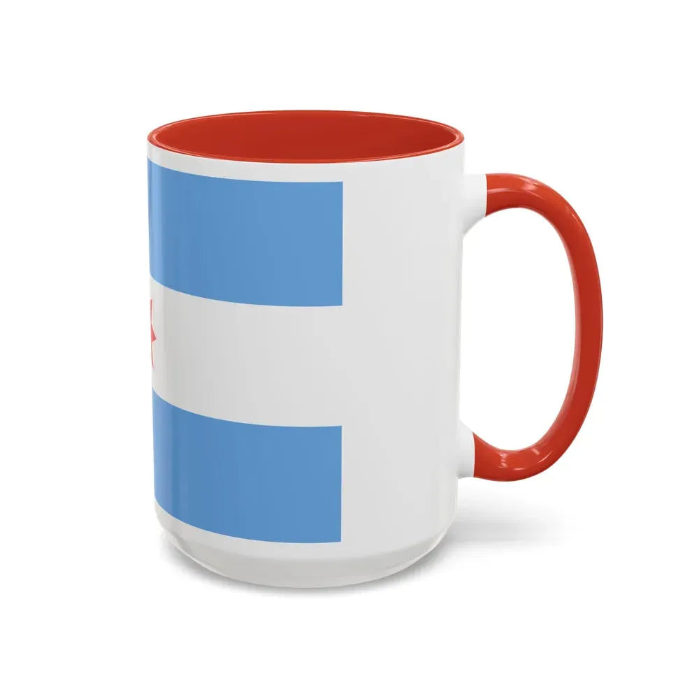 Flag of Uturuncos - Accent Coffee Mug - Go Mug Yourself
