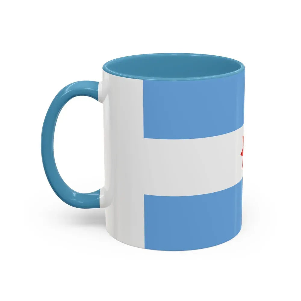 Flag of Uturuncos - Accent Coffee Mug - Go Mug Yourself