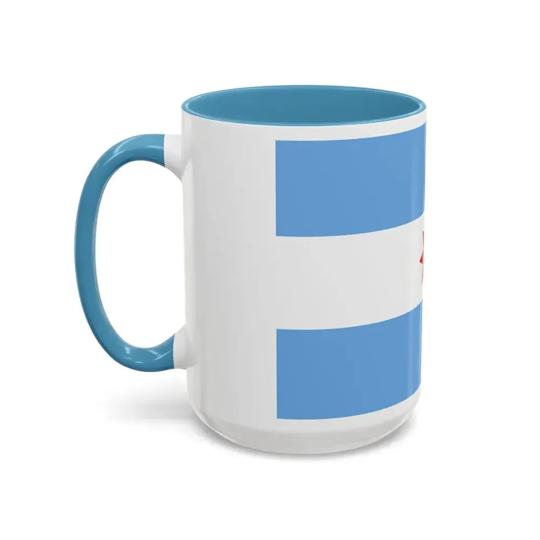 Flag of Uturuncos - Accent Coffee Mug - Go Mug Yourself