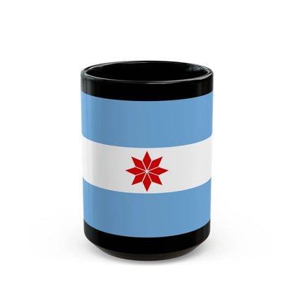 Flag of Uturuncos - Black Coffee Mug-15oz-Go Mug Yourself