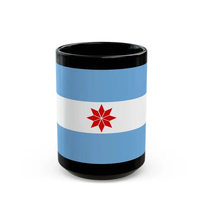 Flag of Uturuncos - Black Coffee Mug 15oz - Go Mug Yourself