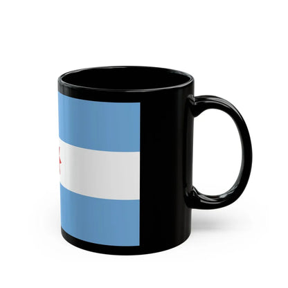 Flag of Uturuncos - Black Coffee Mug-Go Mug Yourself