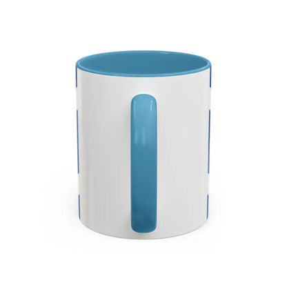 Flag of Uusimaa Finland - Accent Coffee Mug - Go Mug Yourself