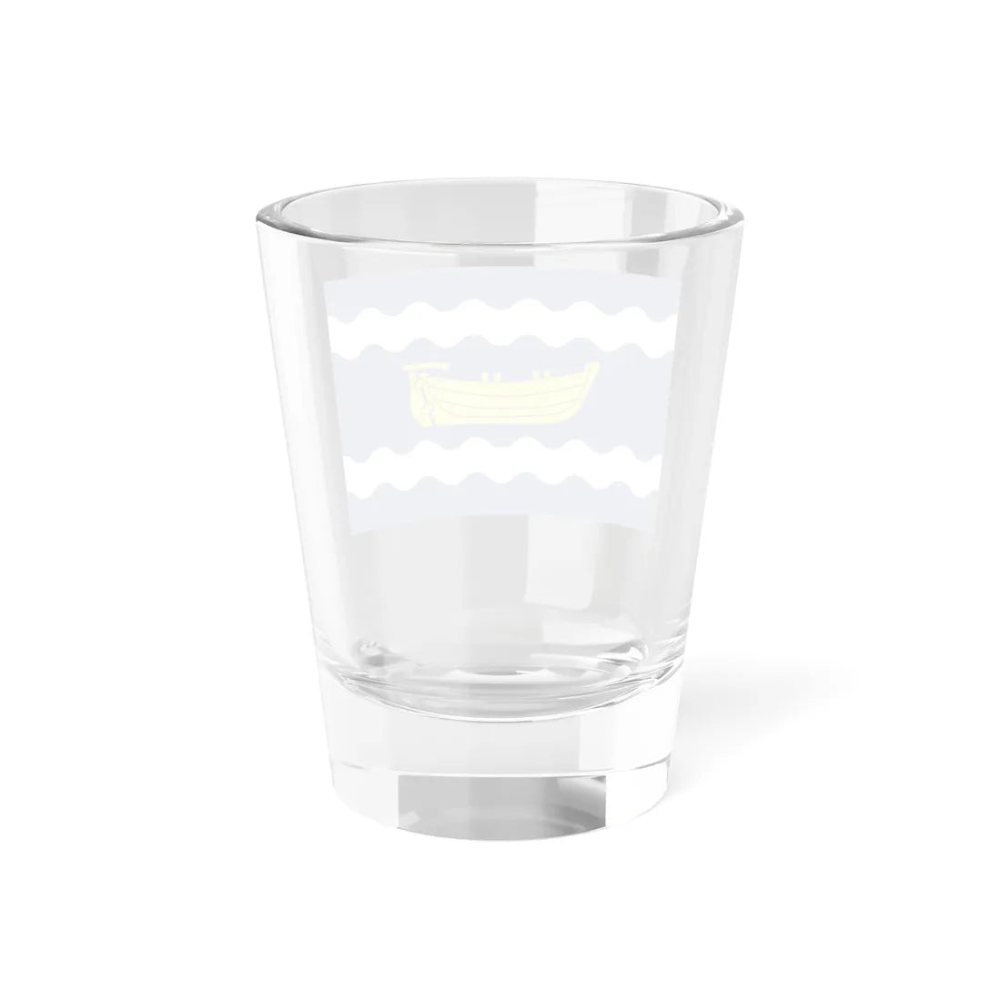Flag of Uusimaa (Finland) Shot Glass 1.5oz - Go Mug Yourself