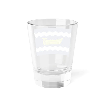 Flag of Uusimaa (Finland) Shot Glass 1.5oz - Go Mug Yourself