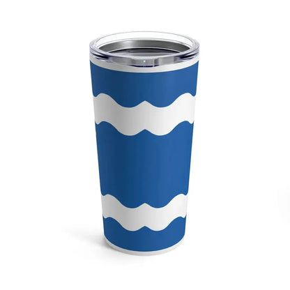 Flag of Uusimaa Finland - Tumbler 20oz - Go Mug Yourself