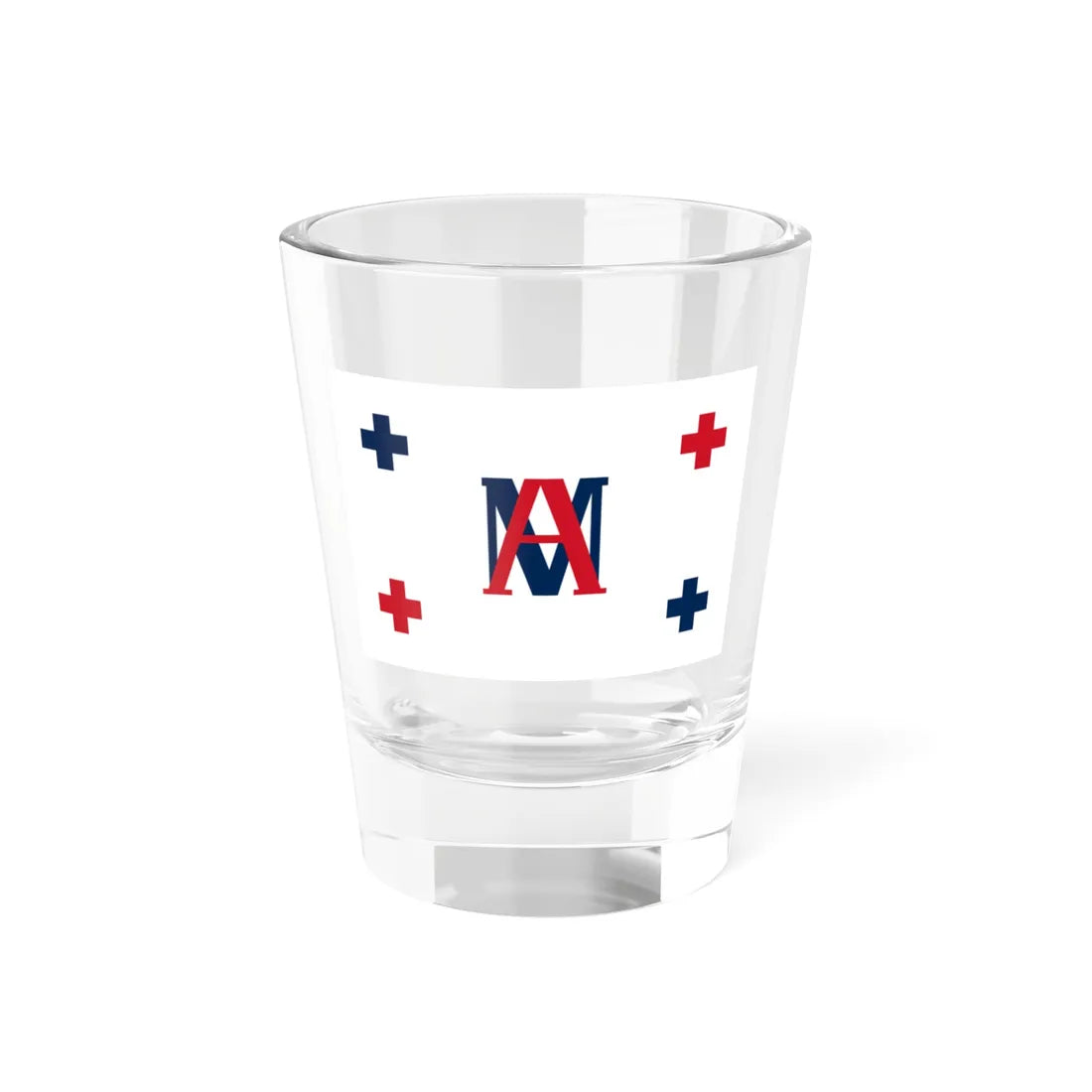 Flag of Uvea 1842-1860 (Belgium) Shot Glass 1.5oz 1.5oz - Go Mug Yourself