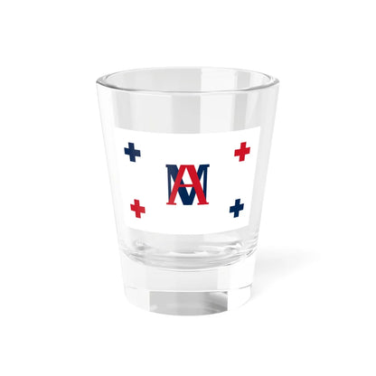 Flag of Uvea 1842-1860 (Belgium) Shot Glass 1.5oz 1.5oz - Go Mug Yourself