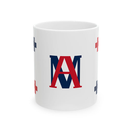 Flag of Uvea 1842-1860 (Belgium) White Coffee Mug-11oz-Go Mug Yourself