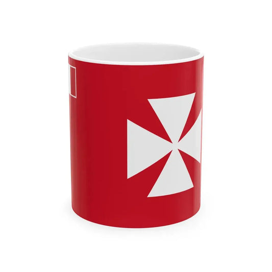Flag of Uvea (France) White Coffee Mug 11oz - Go Mug Yourself