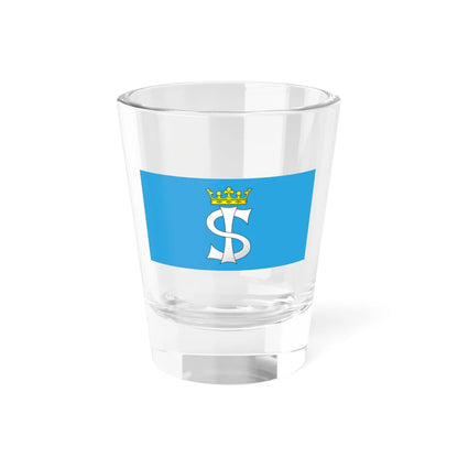 Flag of Ščučyn (Belarus) Shot Glass 1.5oz 1.5oz - Go Mug Yourself