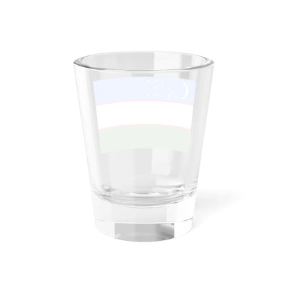 Flag of Uzbekistan 3-2 (Uzbekistan) Shot Glass 1.5oz - Go Mug Yourself
