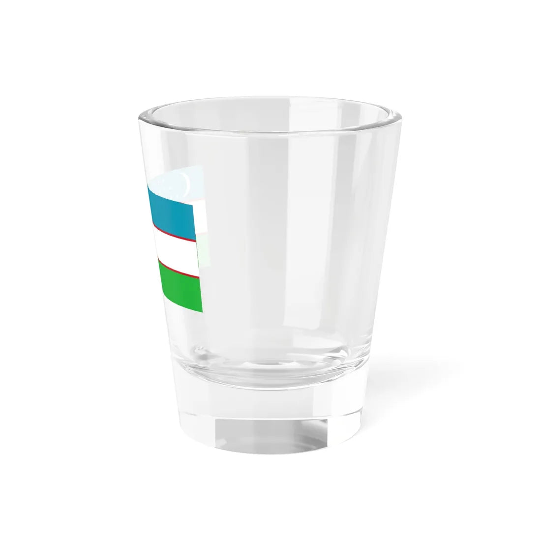 Flag of Uzbekistan original (Uzbekistan) Shot Glass 1.5oz - Go Mug Yourself