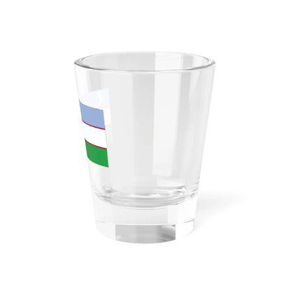 Flag of Uzbekistan WFB 2004 (Uzbekistan) Shot Glass 1.5oz - Go Mug Yourself