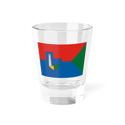 Flag of Uzsa (Hungary) Shot Glass 1.5oz 1.5oz - Go Mug Yourself
