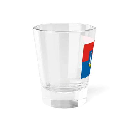 Flag of Uzsa (Hungary) Shot Glass 1.5oz - Go Mug Yourself