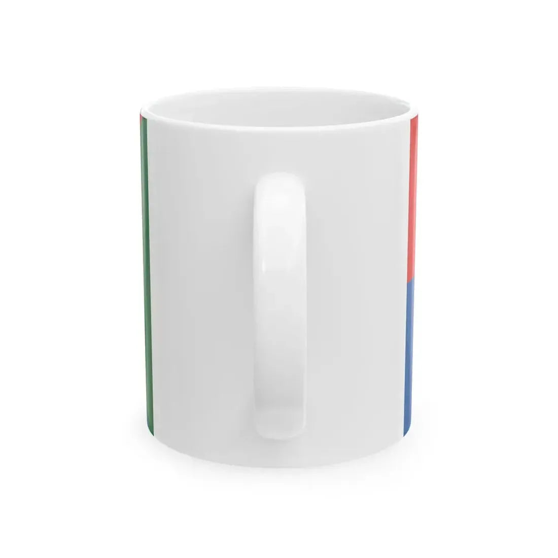 Flag of Uzsa (Hungary) White Coffee Mug - Go Mug Yourself