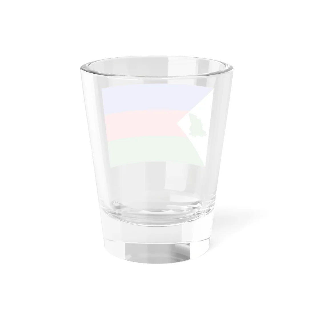 Flag of Vagaysky rayon Tyumen oblast 2003 (Russia) Shot Glass 1.5oz - Go Mug Yourself
