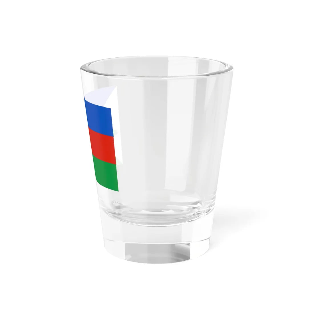 Flag of Vagaysky rayon Tyumen oblast 2003 (Russia) Shot Glass 1.5oz - Go Mug Yourself