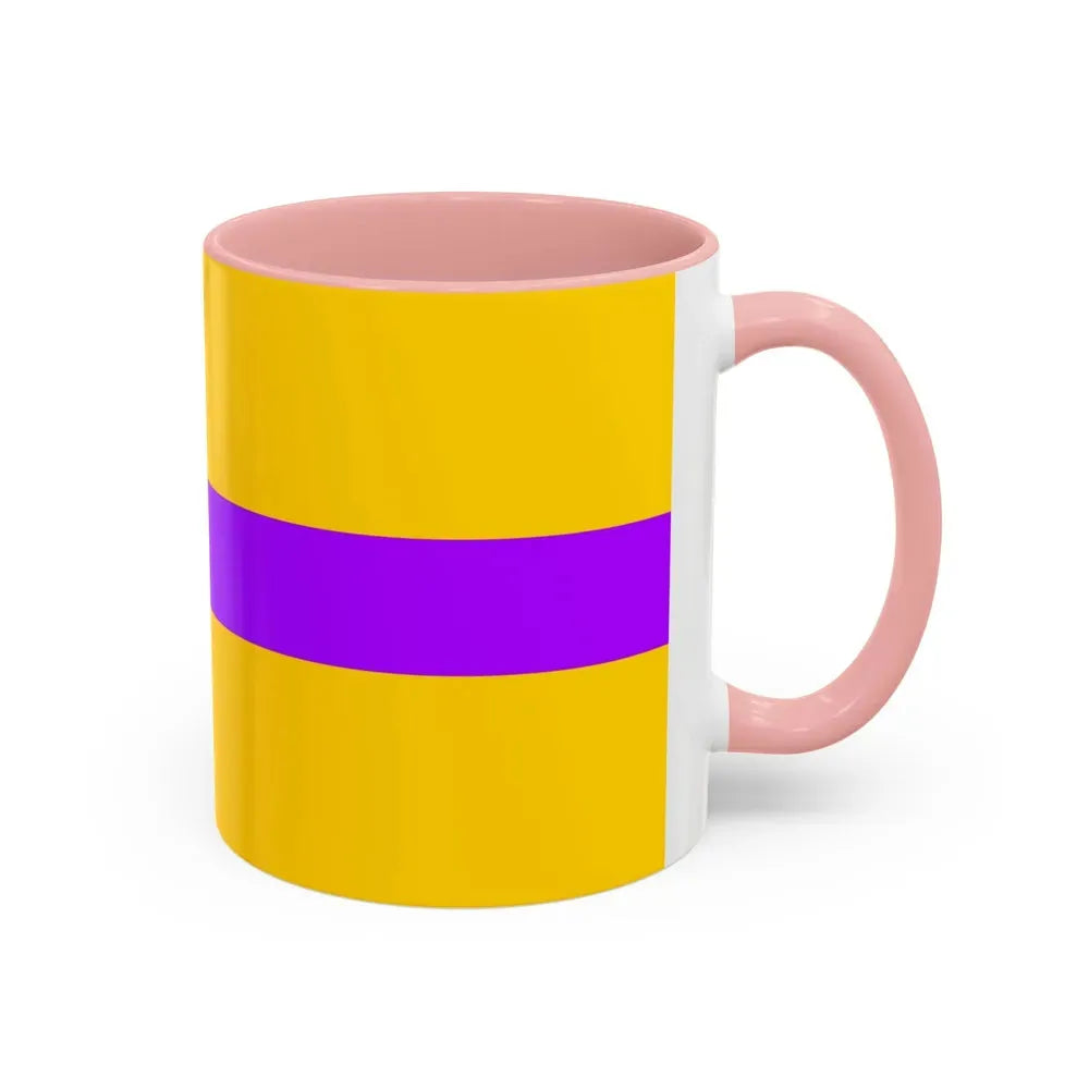 Flag of Vagharshapat Armenia - Accent Coffee Mug - Go Mug Yourself