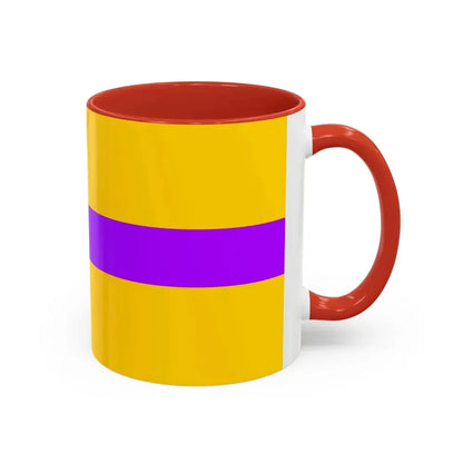 Flag of Vagharshapat Armenia - Accent Coffee Mug - Go Mug Yourself