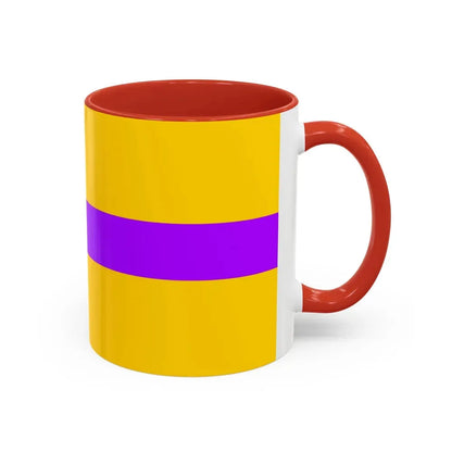 Flag of Vagharshapat Armenia - Accent Coffee Mug - Go Mug Yourself