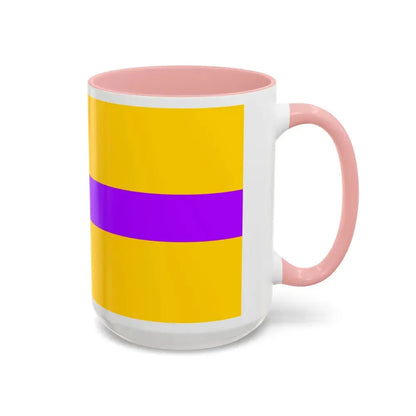 Flag of Vagharshapat Armenia - Accent Coffee Mug - Go Mug Yourself