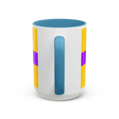 Flag of Vagharshapat Armenia - Accent Coffee Mug - Go Mug Yourself