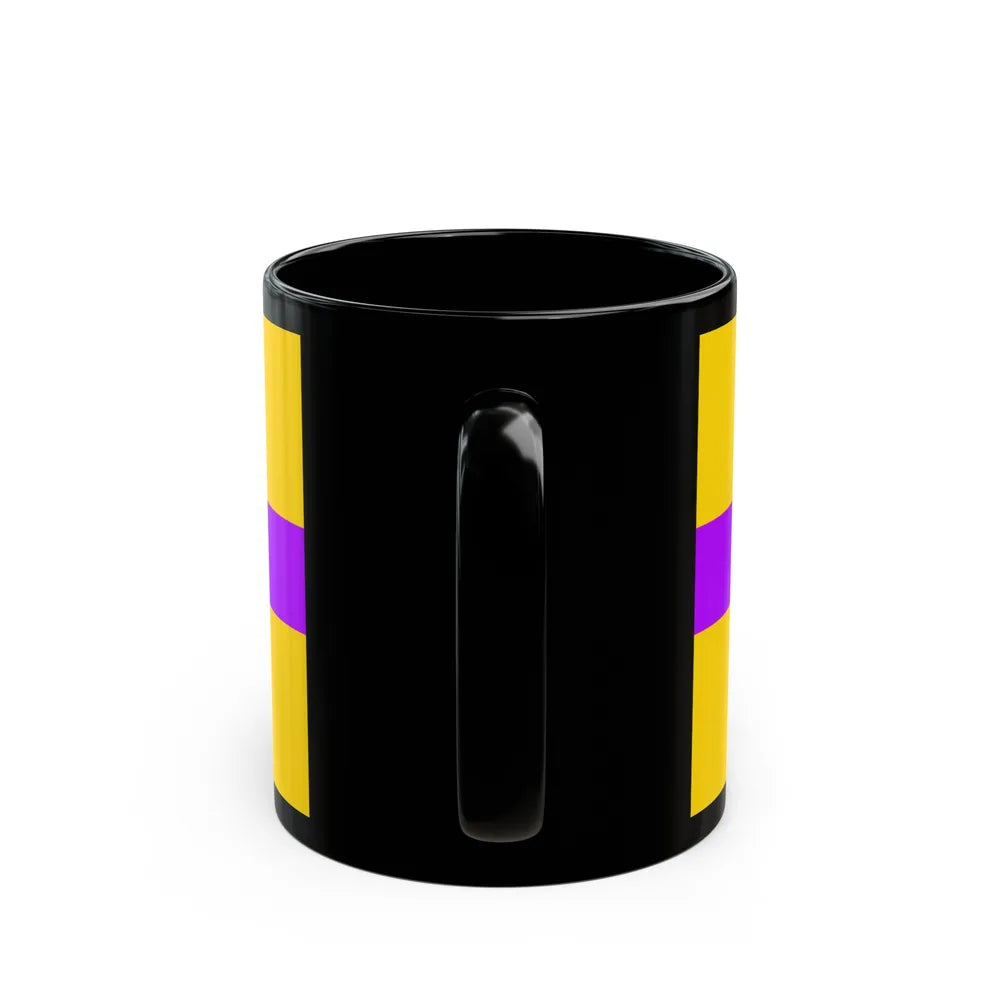 Flag of Vagharshapat Armenia - Black Coffee Mug-Go Mug Yourself