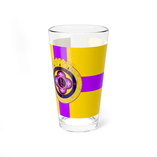 Flag of Vagharshapat Armenia - Pint Glass 16oz 16oz - Go Mug Yourself