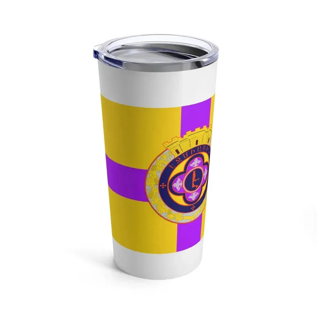 Flag of Vagharshapat Armenia - Tumbler 20oz - Go Mug Yourself