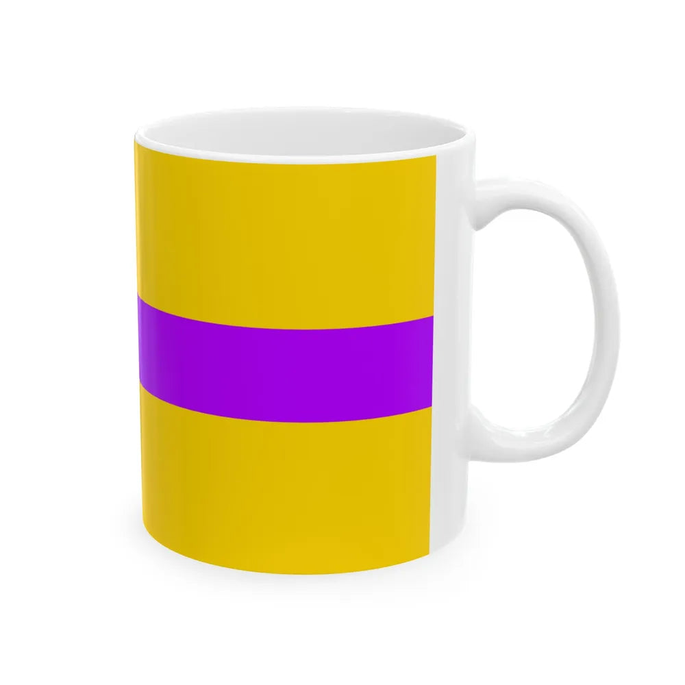 Flag of Vagharshapat Armenia - White Coffee Mug-Go Mug Yourself