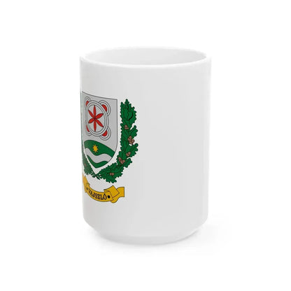 Flag of Vajszlo (Hungary) White Coffee Mug 15oz - Go Mug Yourself