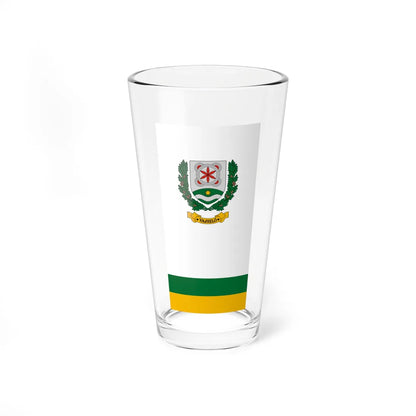 Flag of Vajszlo vertical (Hungary) Pint Glass 16oz 16oz - Go Mug Yourself