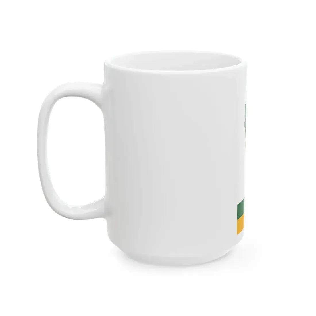 Flag of Vajszlo vertical (Hungary) White Coffee Mug - Go Mug Yourself